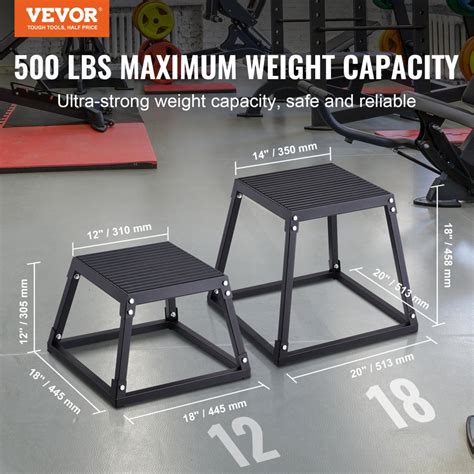 titan plyo box steel rubber feet|12 inch plyo box.